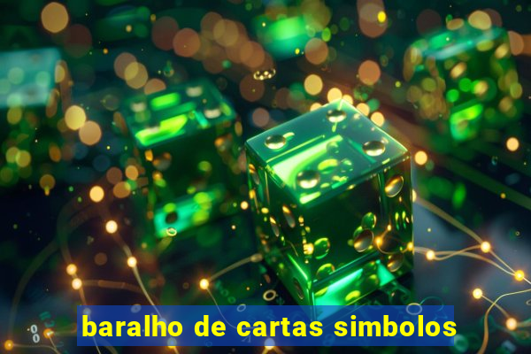 baralho de cartas simbolos